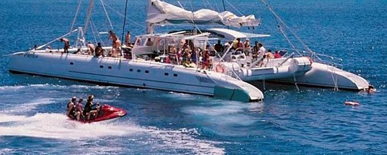 Bateau Catamaran Voile Blue Puerto Mogan
